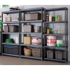 REGAŁ MAGAZYNOWY 125KG PLASTIKOWY 4 PÓŁKI WYTRZYMAŁY 60 x 30 x 138 cm