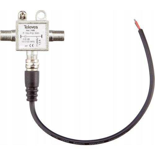 Injektor zasilania 10-2150 MHz firma Televes model 7450