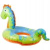 DMUCHANE DUŻE KOŁO KÓŁKO DO PŁYWANIA DINOZAUR 122 X 81 CM NAD JEZIORO PLAŻĘ