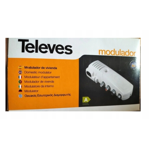 Modulator Krokodyl Televes 5857 transmiter sygnału satelitarnego wzmacniacz