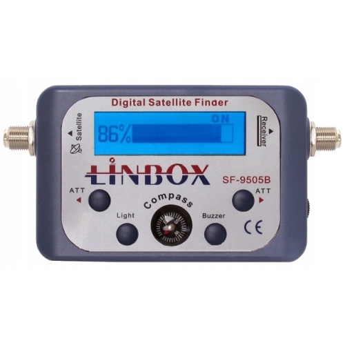 Miernik cyfrowy sygnału SAT wyszkiwanie sygnału Satlink SF9505B LINBOX