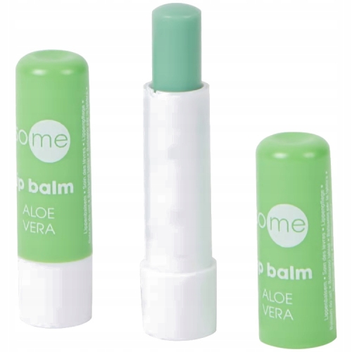Pomadka Balsam nawilżający szminka do ust aloe vera ochronna Vegan 2 sztuki