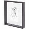 Ramka na zdjęcie FLOAT efekt wiszącego zdjęcia fotoramka 22x27x4 cm CZARNA