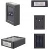 LAMPKI SOLARNE OGRODOWE KINKIETY ŚCIENNE Up & Down Solar ZESTAW 4 SZTUKI
