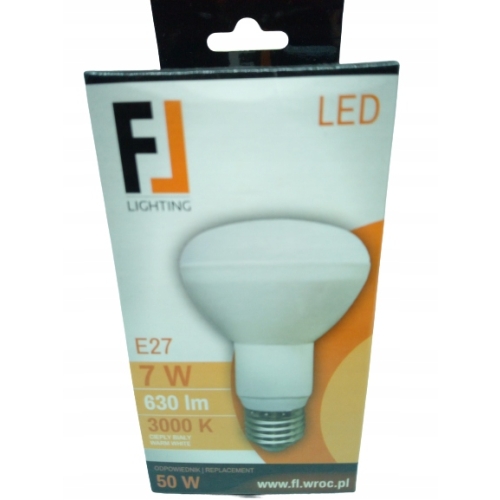 Żarówka LED E 27 7 WAT 630 LUMIENÓW CIEPŁA BIAŁA!