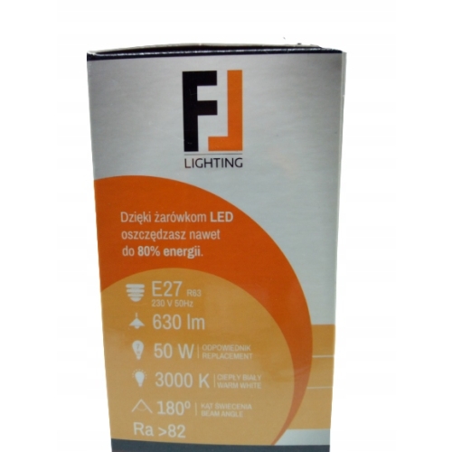 Żarówka LED E 27 7 WAT 630 LUMIENÓW CIEPŁA BIAŁA!