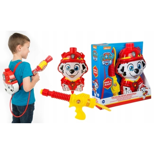 MIOTACZ NA WODĘ PLECAK PSI PATROL PAW MARSHALL 39 Zabawka Prezent