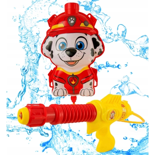 MIOTACZ NA WODĘ PLECAK PSI PATROL PAW MARSHALL 39 Zabawka Prezent