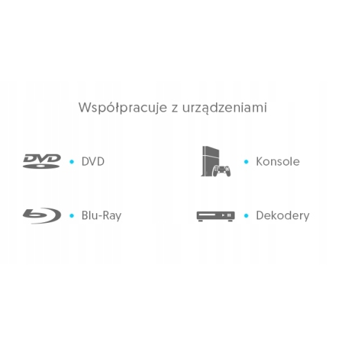 Kabel HDMI LXHD17F HDMI - HDMI 1,5 m z filtrami pozłacane końcówki Lamex