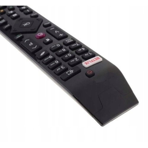 Pilot uniwersalny zamiennik TV HITACHI model RC49141 NETFLIX czarny