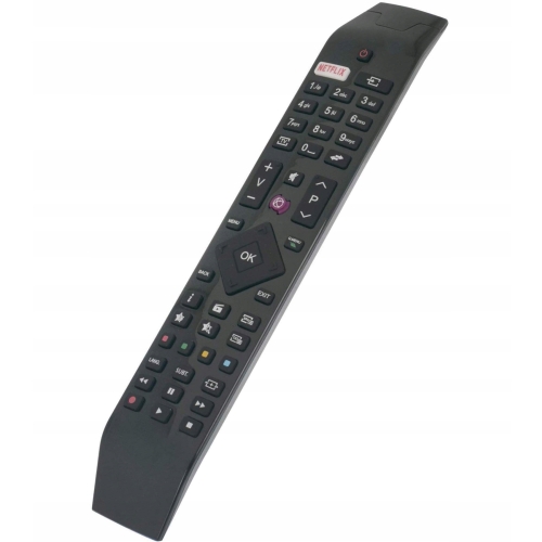 Pilot uniwersalny zamiennik TV HITACHI model RC49141 NETFLIX czarny