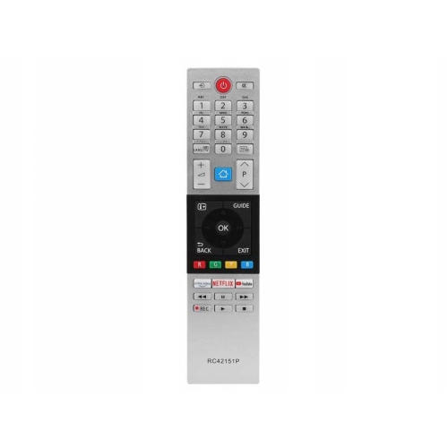 Pilot uniwersalny zamiennik firma Toshiba model CT-8528 srebrny