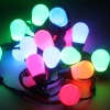 GIRLANDA OGRODOWA NA PARTY IMPREZY URODZINY KOLOROWA 16 LAMPEK MULTI COLOR