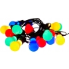 GIRLANDA OGRODOWA NA PARTY IMPREZY URODZINY KOLOROWA 16 LAMPEK MULTI COLOR