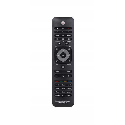 Pilot uniwersalny PHILIPS 3D LED LCD SMART TV uczący się PIL1033 czarny