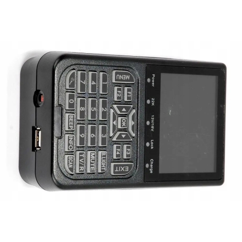 Miernik satelitarny Linbox SF100 PROFESJONALNY DVB-S USB LCD MPEG2 LATARKA