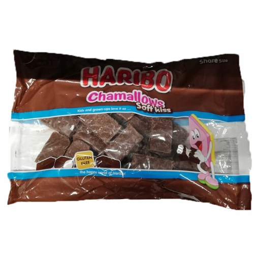 Pianki cukrowe Haribo oblane czekoladą MARSHMALLOW Chamallows 300 gram