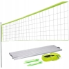 Siatka do siatkówki tenisa badmintona sportowa Dunlop 609x220 cm + słupki