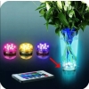 OŚWIETLENIE BASENU LAMPKI DO AKWARIUM 2 SZT WODOODPORNE IPX8 LED PILOT RGB