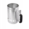 Komin do rozpalania Grilla kominka węgla ogniska BBQ duży metalowy 28x17 cm