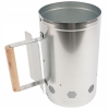 KOMIN DO ROZPALANIA WĘGLA BRYKIETU BBQ KOMINKA OGNISKA GRILLA 26x17cm Sre24