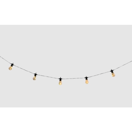 GIRLANDA LAMPKI LED DUŻE 5,5m 8 KUL OŚWIETLENIE DO DOMU OGRODU NA TARAS NEW