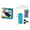 MATERAC WELUROWY 191x76x25 cm INTEX 64756KM + Pompka Froayk Bezprzewodowa