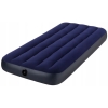 MATERAC WELUROWY 191x76x25 cm INTEX 64756KM + Pompka Froyak na baterie