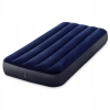 MATERAC WELUROWY 191x76x25 cm INTEX 64756KM + Pompka Froyak na baterie