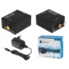 Konwerter audio Cabletech ZLA0857 audio 2xRCA jack 3,5 mm analogowo cyfrowy