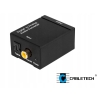 Konwerter audio Cabletech ZLA0857 audio 2xRCA jack 3,5 mm analogowo cyfrowy
