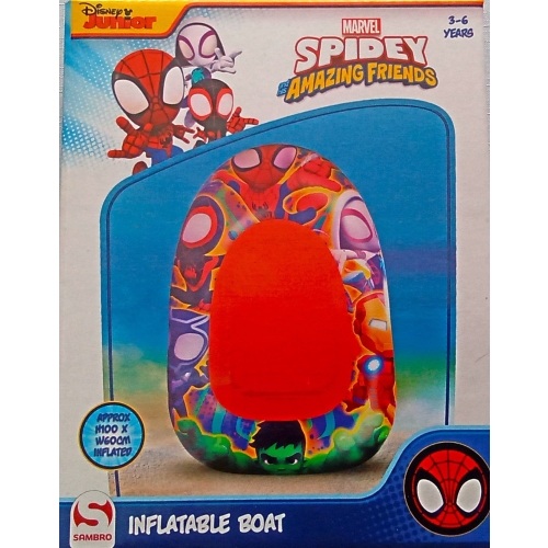 Dmuchana łódka ponton do pływania licencja Marvel Spiderman Spidey 100x60