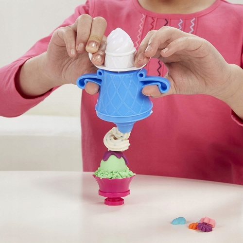 Ciastolina Lodowy zamek Play-Doh B5523 HASBRO LODY DUŻY ZESTAW ŚWIĄTECZNY 4