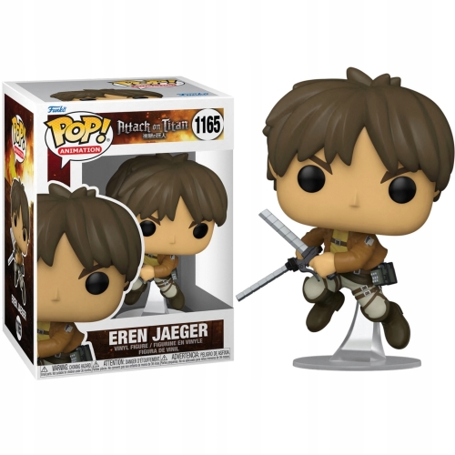 Figurka Funko POP 1165 EREN JAEGER KOLEKCJA VINYLOWA LIMITOWANA DLA DZIECI