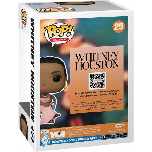 Figurka Funko Pop! 25 WHITNEY HOUSTON EDYCJA LIMITOWANA KOLEKCJA VINYLOWA