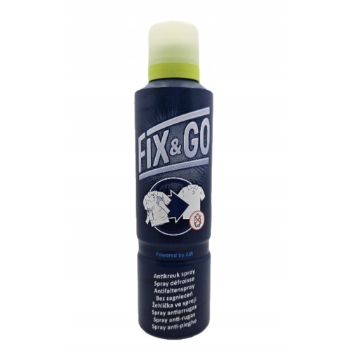 ŻELAZKO w SPRAY SPREY DO PRASOWANIA bez zagnieceń FIX&GO 185 ml Niebieski 1