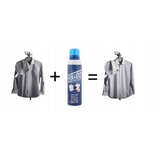 ŻELAZKO w SPRAY SPREY DO PRASOWANIA bez zagnieceń FIX&GO 185 ml Niebieski 1