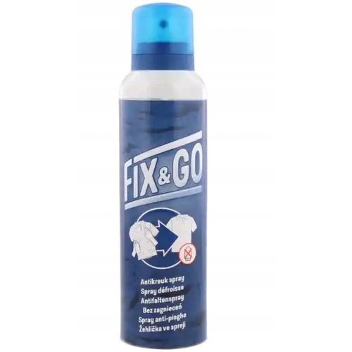 ŻELAZKO w SPRAY SPREY DO PRASOWANIA bez zagnieceń FIX&GO 185 ml Niebieski 1
