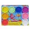 PLAY-DOH CIASTOLINA 8-PAK TĘCZOWA 448g MASY MIX KOLORÓW NA PREZENT HASBRO
