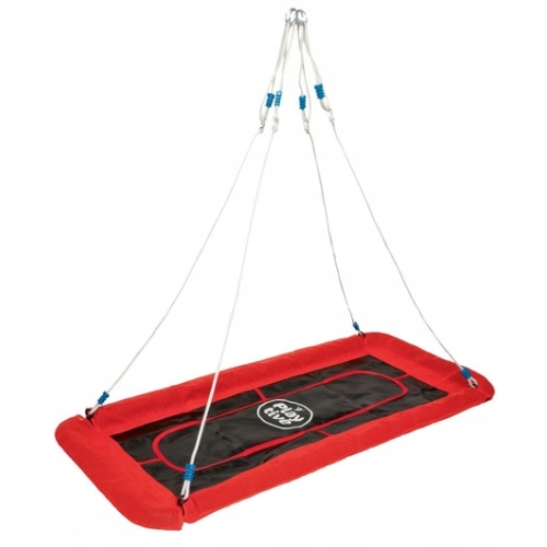 HUŚTAWKA XXL PROSTOKĄTNA 167x71 cm OGRODOWA SUPER WYGODNA DUŻA 150 kg A