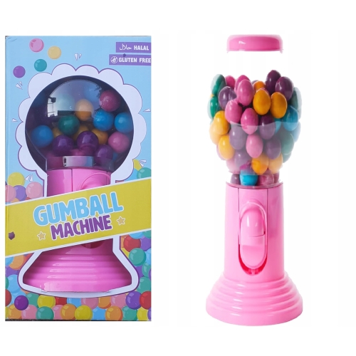DYSTRYBUTOR DOZOWNIK AUTOMAT RÓŻOWY 300 gram GUM DO ŻUCIA GUMA BALONOWA