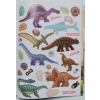Książka z naklejkami 175 naklejek DINOZAURY do kreatywnej pracy dzieci 993