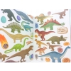 Książka z naklejkami 175 naklejek DINOZAURY do kreatywnej pracy dzieci 993