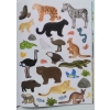 Książka z naklejkami 175 naklejek WILD LIFE do kreatywnej pracy dzieci 979