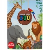 Książka z naklejkami 175 naklejek WILD LIFE do kreatywnej pracy dzieci 979