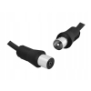 Kabel antenowy Lechpol KPO2735A-10 IEC wtyk- IEC Gniazdo 10 m CZARNY