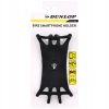 Rowerowy uchwyt na telefon smartfon silikonowy obracany 360° DUNLOP czarny