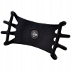 Rowerowy uchwyt na telefon smartfon silikonowy obracany 360° DUNLOP czarny