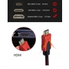 Kabel HDMI - HDMI 2m wysokiej jakości w oplocie 1080P GOLD 24K GC-HD-102R