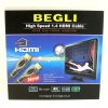 Kabel 101B HDMI - HDMI 5m 1.4 NAJSZYBSZY 4K FULL HD W OPLOCIE